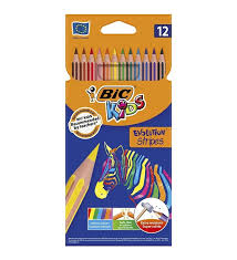 CRAYON COULEUR 12/18 BIC KIDS